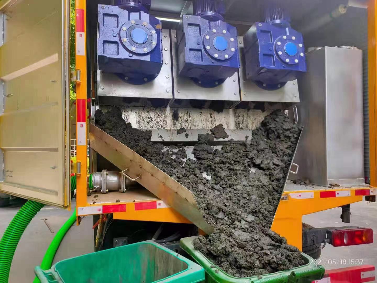 衡东化粪池清掏城市维护站-泥浆净化干湿分离处理